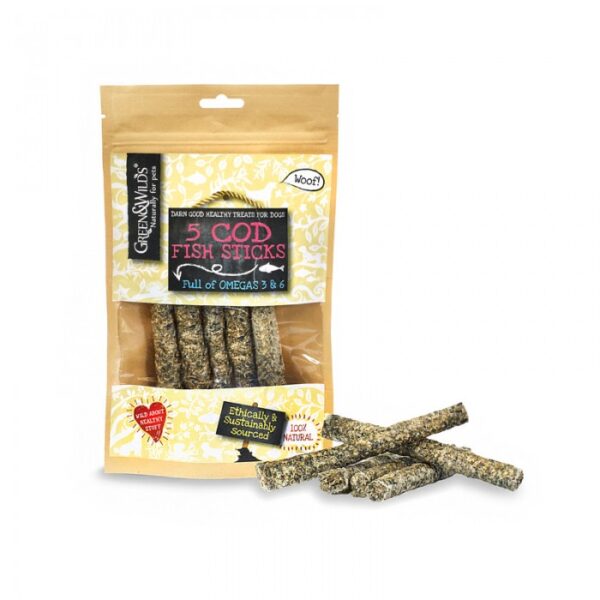 Cod Fish Sticks 100g Pawfect Bakes