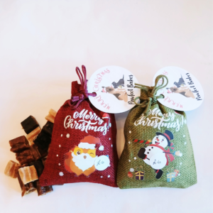 Christmas Hessian Bag